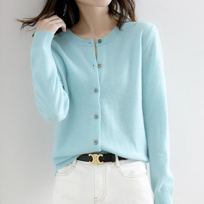 Thin loose outerwear inner sweater