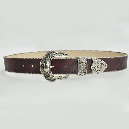 Women's stylish retro palace belt