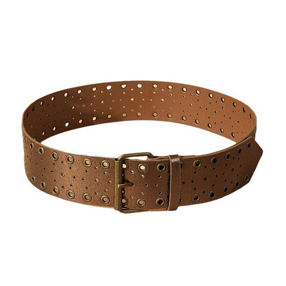 Western Cowboy Hollow Alloy Belt