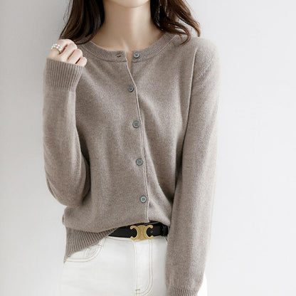 Thin loose outerwear inner sweater